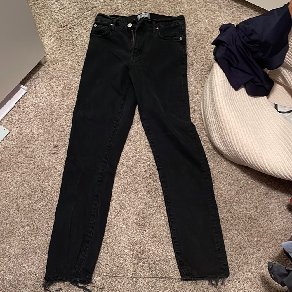Agolde distressed denim size 26 mid rise
